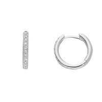 Earrings Babila Milano in White Gold Diamante 153454
